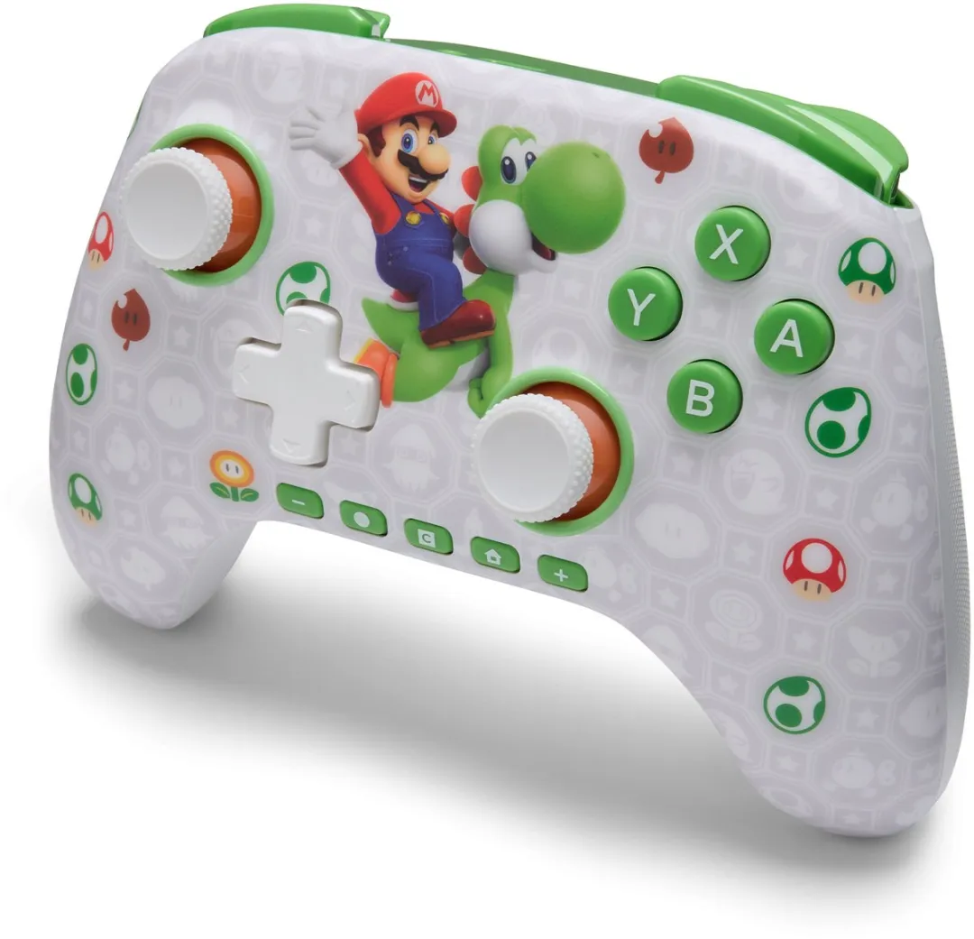 PowerA Advantage Draadloze Controller Nintendo Switch 2- Mario & Yoshi