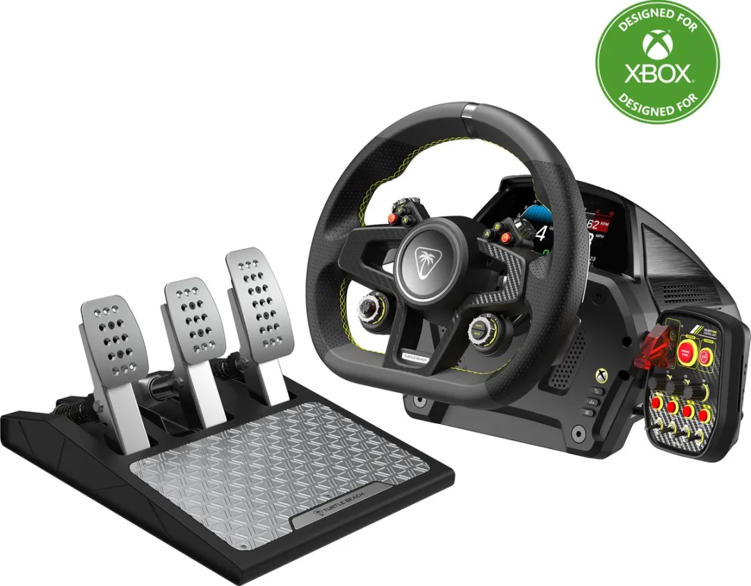 Turtle Beach VelocityOne Race TBS-0726-05 Stuur- en pedaalsysteem - 30cm - 3 Pedalen