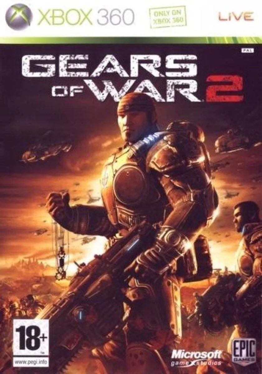Xbox Gears of War 2 - Gebruikt