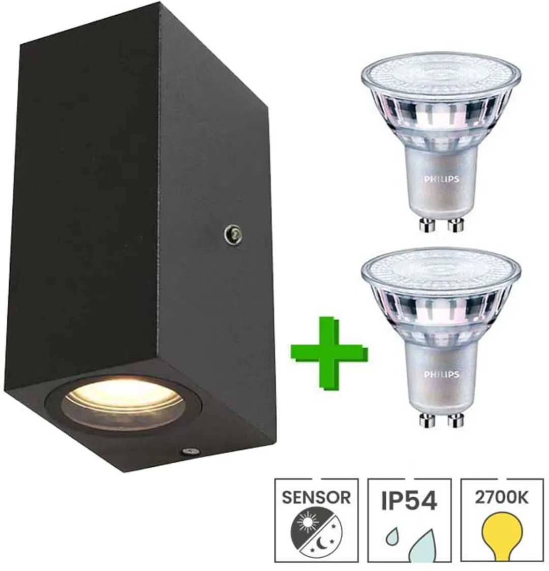 Lybardo Buitenlamp met Sensor Wandlamp