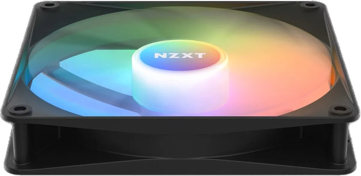 NZXT F140 RGB CORE RF-C14SF-B1 Ventilator 140mm - RGB - Zwart