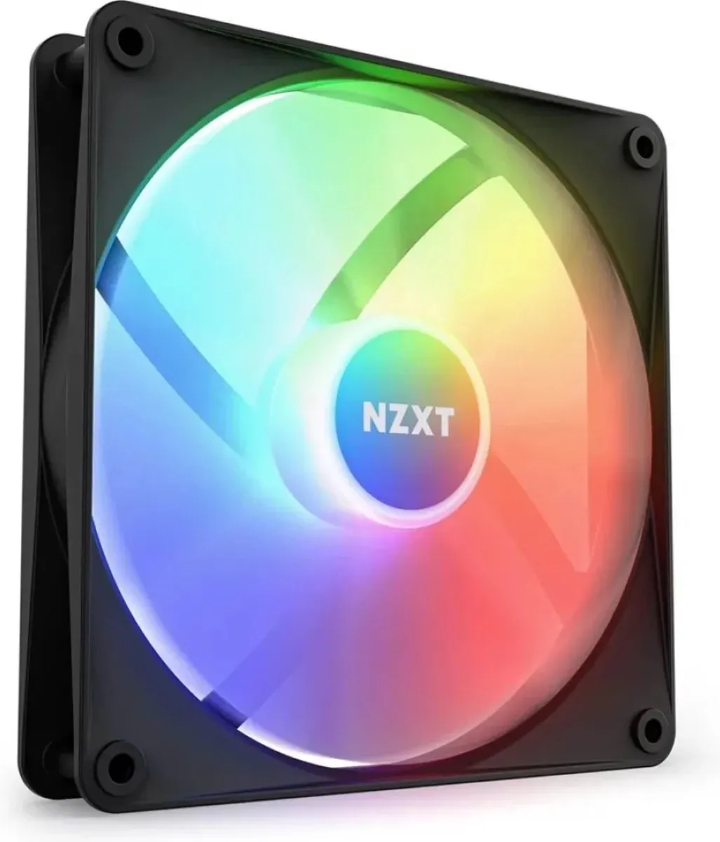 NZXT F140 RGB CORE RF-C14SF-B1 Ventilator 140mm - RGB - Zwart