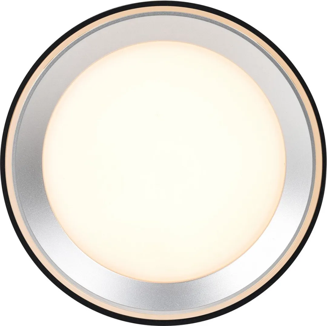 Nordlux Landon 8 Plafondlamp - 12,5cm - Zwart