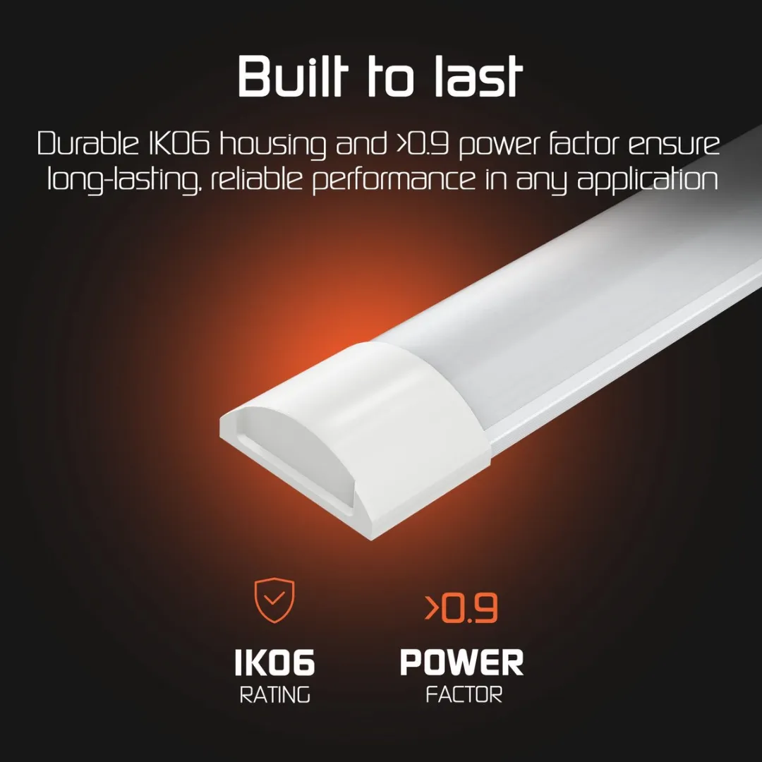 Ledvion LED Armatuur 60cm 15W 4000K - 10 Stuks