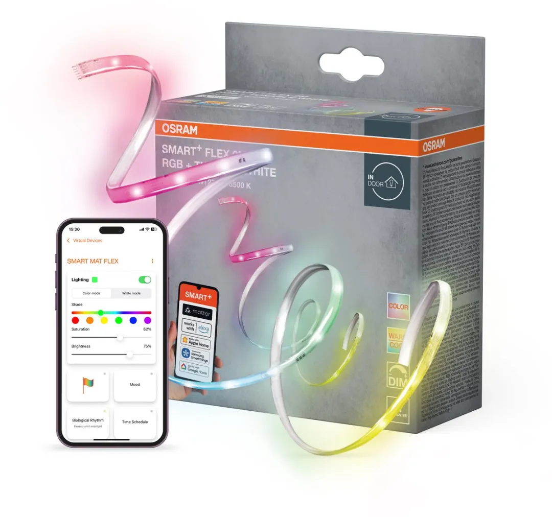 Osram Smart+ Matter Flex EXT RGBTW LED-strips 1m - RGBW