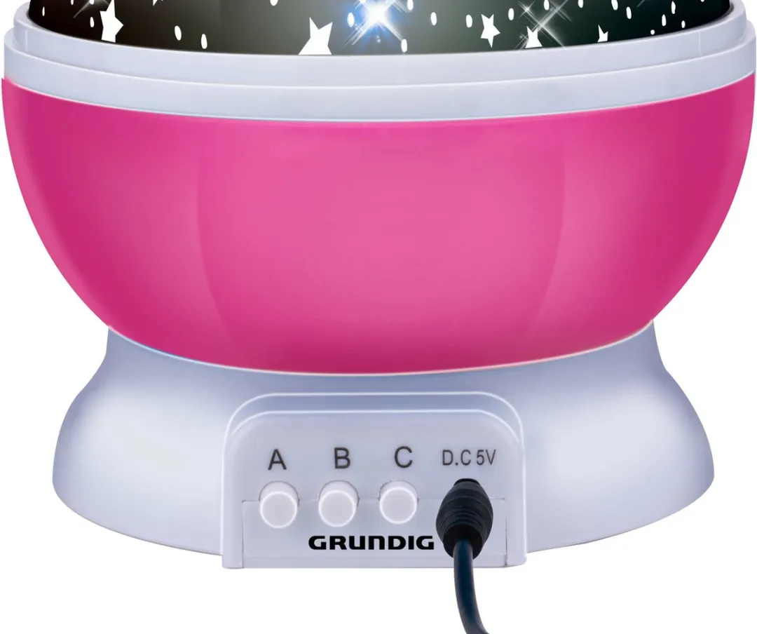 Grundig Nachtlamp Sterrenprojector - Roze