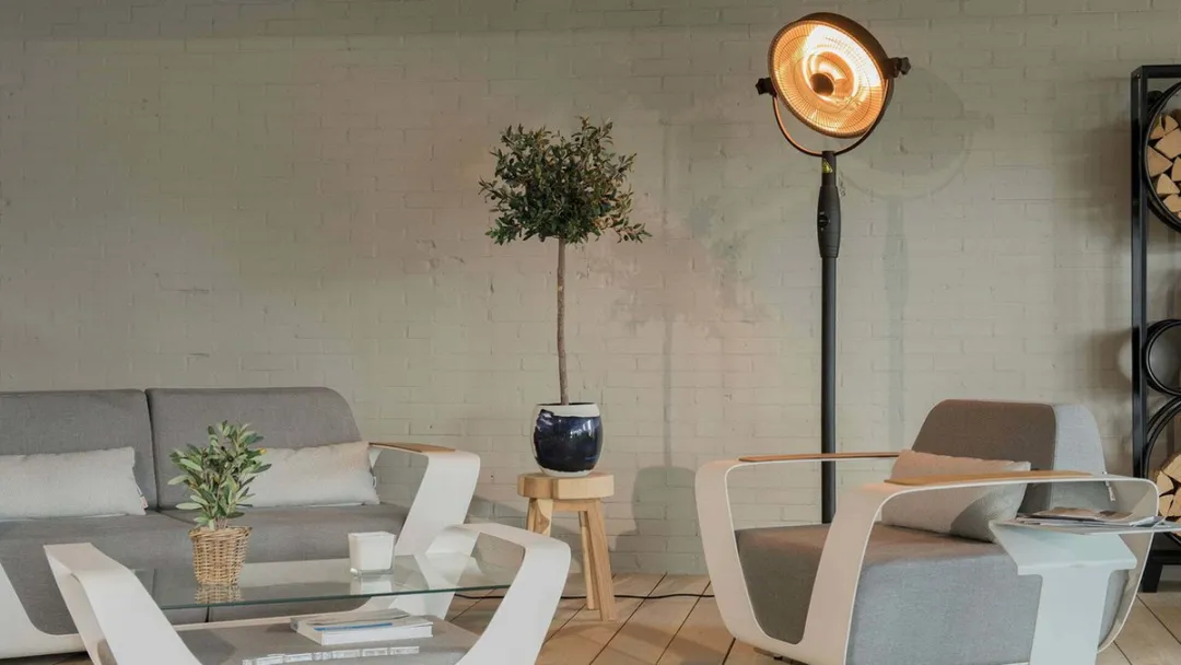 Sunred Retro Terrasverwarmer 2100W - Zwart