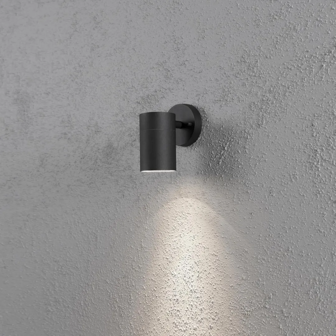 Konstsmide Modena Wandspot XL 12cm GU10 - Matzwart
