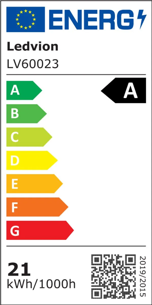 LEDVION 6x LED Paneel 120x30cm 24W 6500K - 6 Stuks