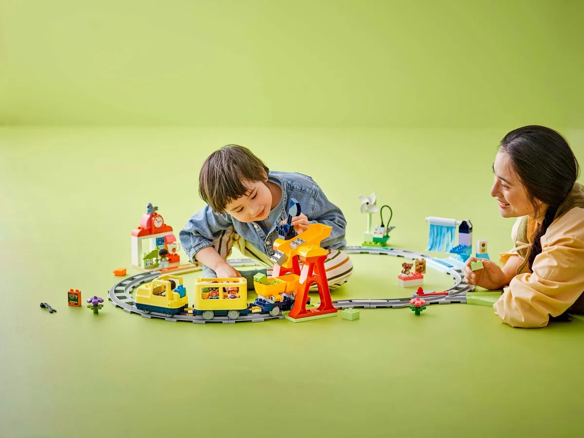 LEGO DUPLO Stad Grote Interactieve Buurttrein 10428 - 103 Stukken - afbeelding 6 van 6