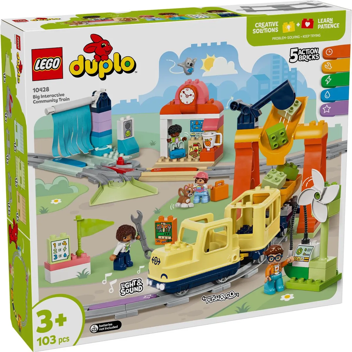 LEGO DUPLO Stad Grote Interactieve Buurttrein 10428