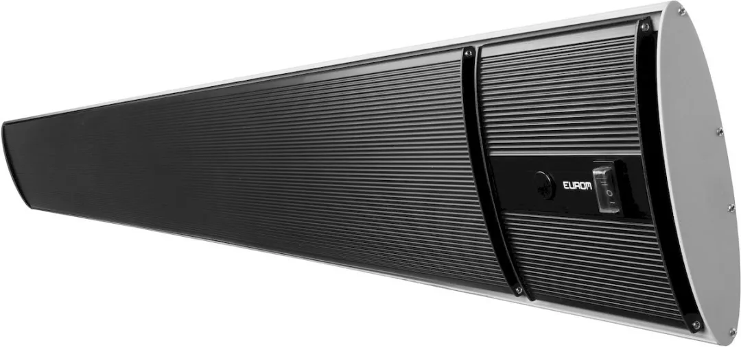 Eurom Outdoor Heatpanel 3200RC Terrasverwarmer 3200W - Zwart - afbeelding 6 van 6