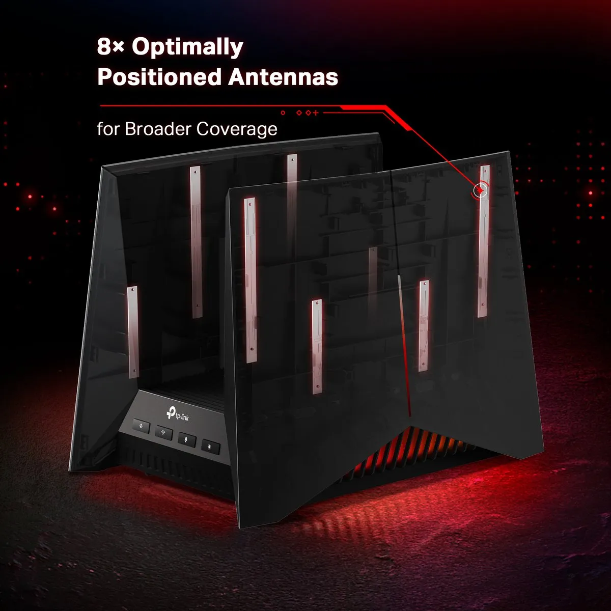 TP-Link Archer GE800 Gaming Router - WiFi 7 Tri-Band BE19000