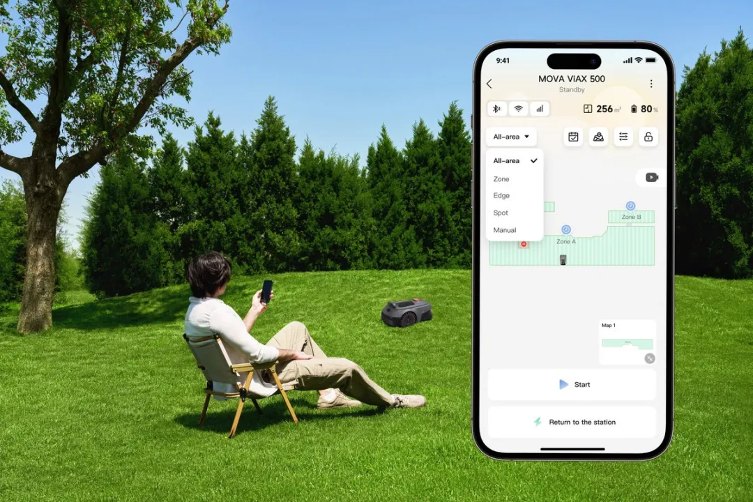 Mova VIAX 500 Robotmaaier - 500m²