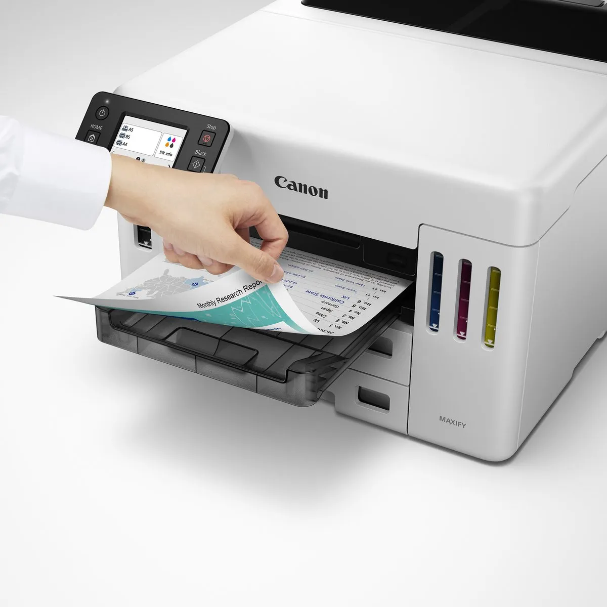 Canon MAXIFY GX5550 MegaTank Printer - Wit - afbeelding 6 van 6