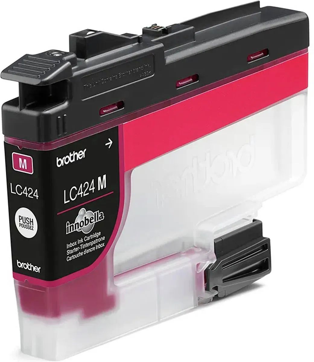 Brother LC-424M Originele Cartridge - Magenta
