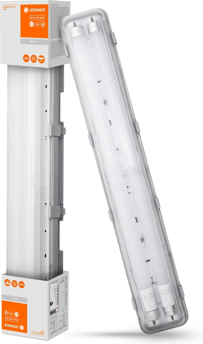 LEDVANCE SubMARINE 16W LED Plafondarmatuur - Koel wit 4000K - IP65 - afbeelding 6 van 6