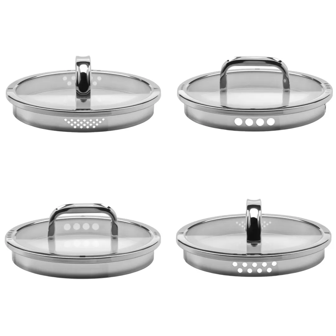WMF Function 4 Advanced Pannenset 4-delig - RVS