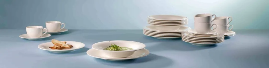 Villeroy & Boch New Cottage Basic Set - 30-delig - Wit/Gekleurd - afbeelding 6 van 6