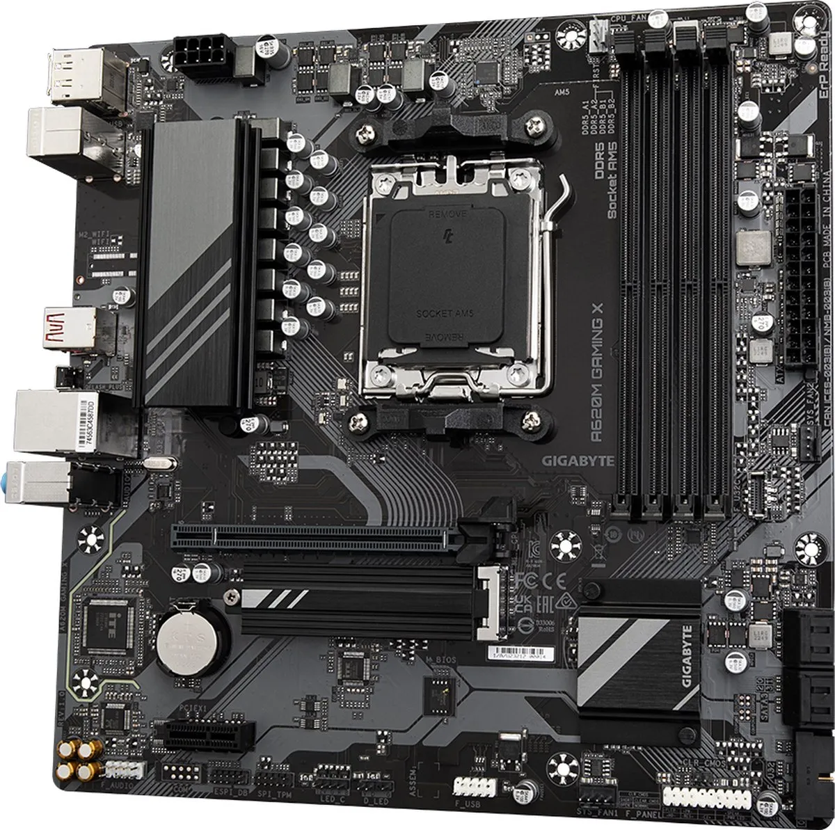 Gigabyte A620M GAMING X AM5 Micro-ATX Moederbord