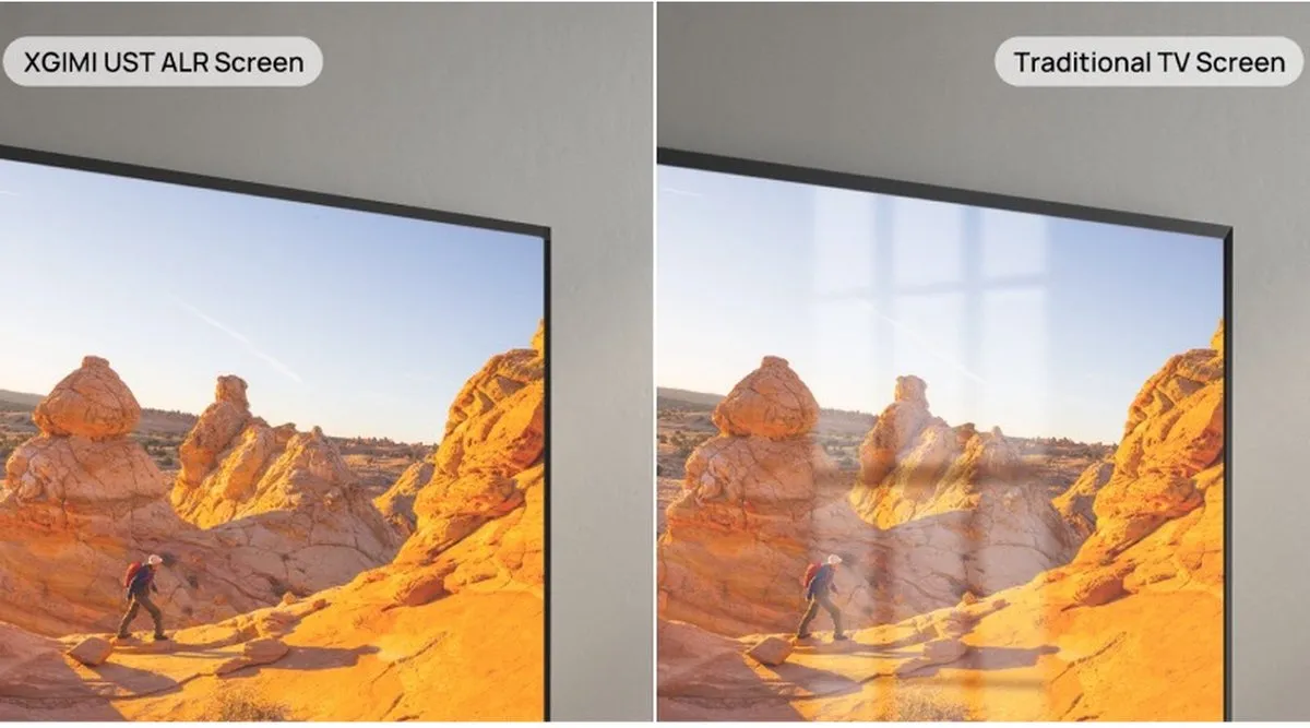 Schermo per proiettore XGIMI 100 pollici ALR pieghevole Bianco opaco Facile montaggio per immagini suggestive e nitidissime