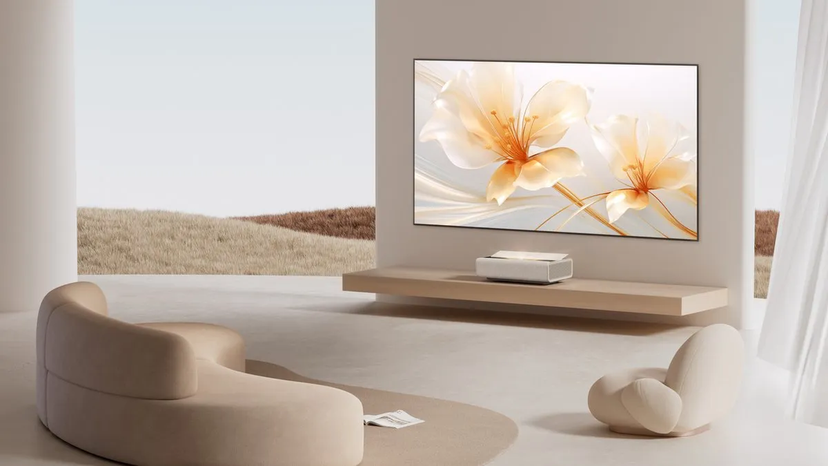 Schermo per proiettore XGIMI 100 pollici ALR pieghevole Bianco opaco Facile montaggio per immagini suggestive e nitidissime