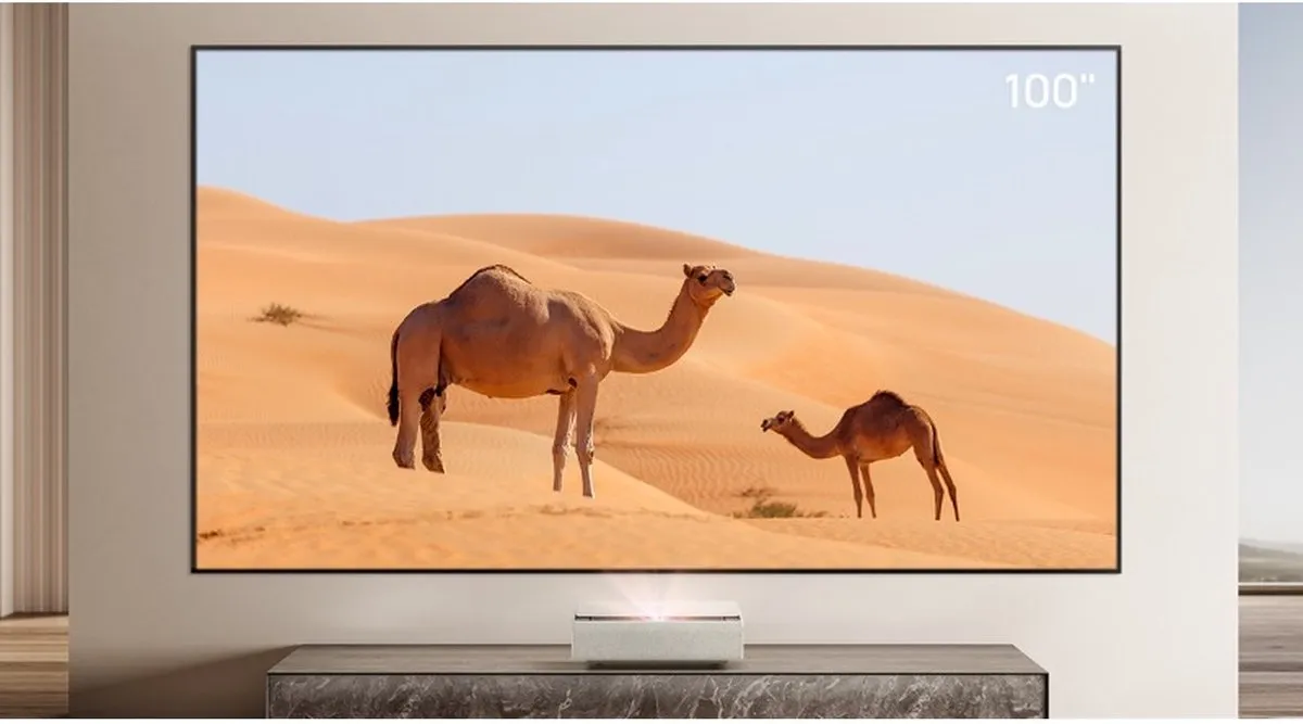 Schermo per proiettore XGIMI 100 pollici ALR pieghevole Bianco opaco Facile montaggio per immagini suggestive e nitidissime