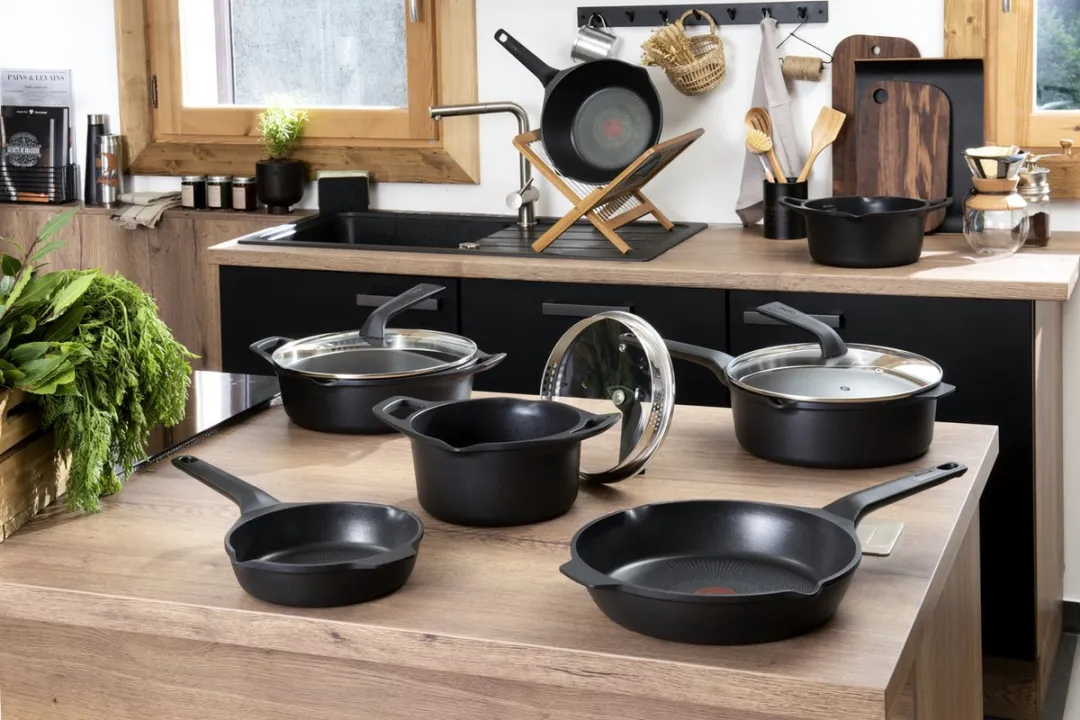 Tefal Robusto Plancha Pan 26x32cm - Inductie - Zwart