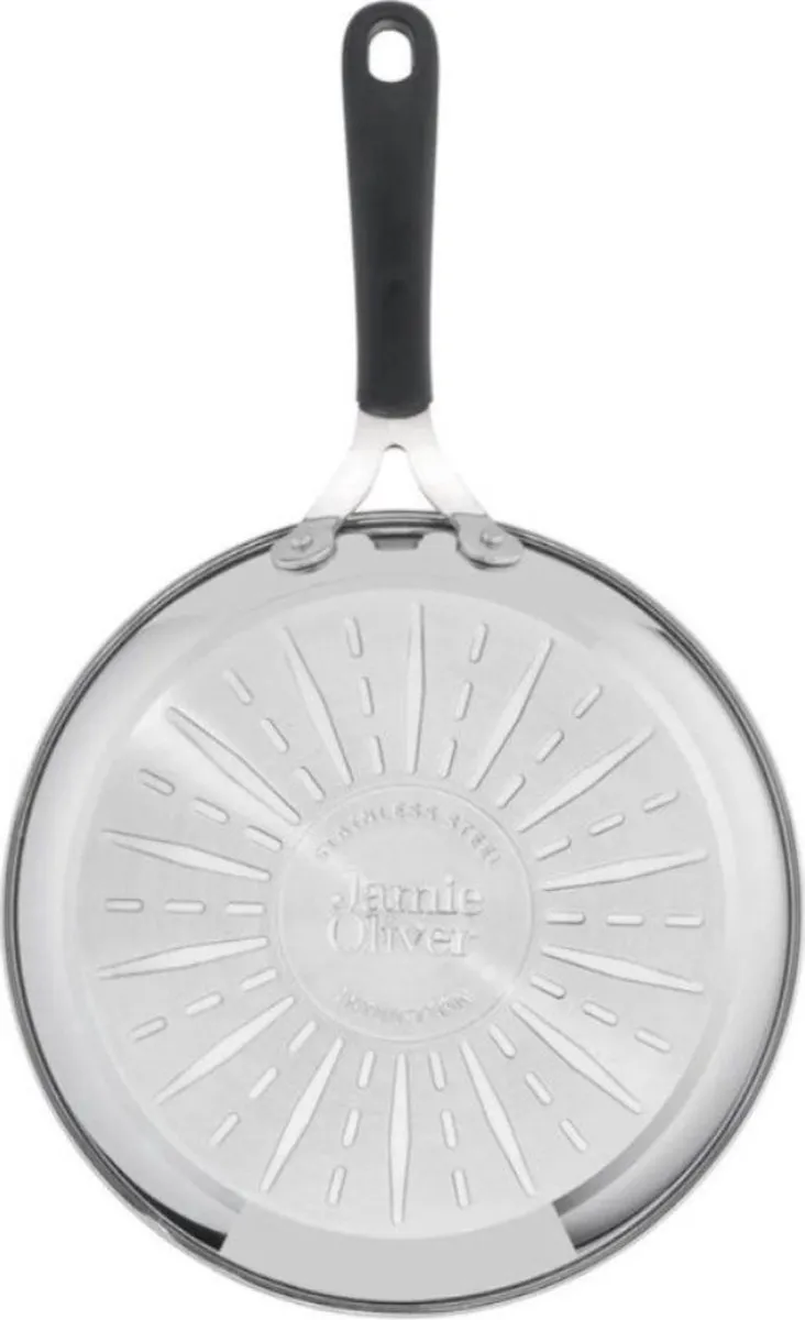 Jamie Oliver by Tefal Kitchen Essentials Pannenset 5-delig - RVS - Inductie - afbeelding 3 van 6