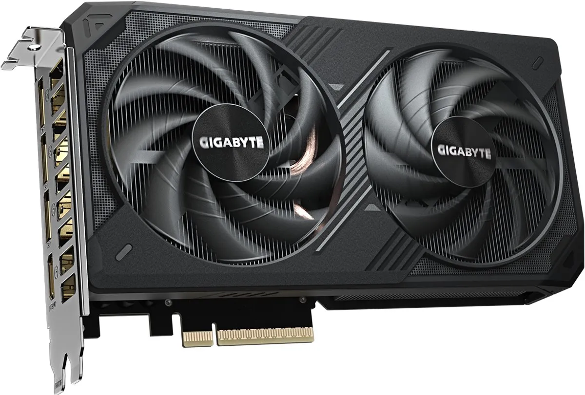 Gigabyte GeForce RTX 5060 Ti Windforce OC 16GB GV-N506TWF2OC-16GD - Zwart