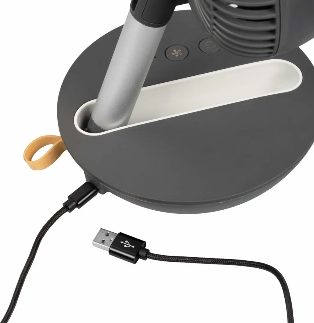 Eurom Vento Cordless Foldable Fan 384642 - 5W - 14cm - Grijs