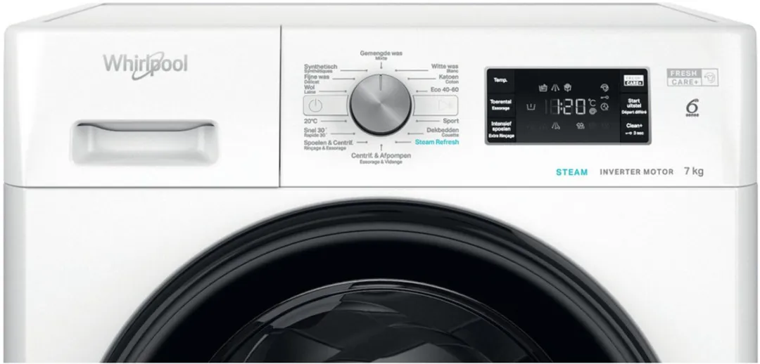 Whirlpool FFBBE 7469 BV Wasmachine 7 kg 1351 RPM - Wit