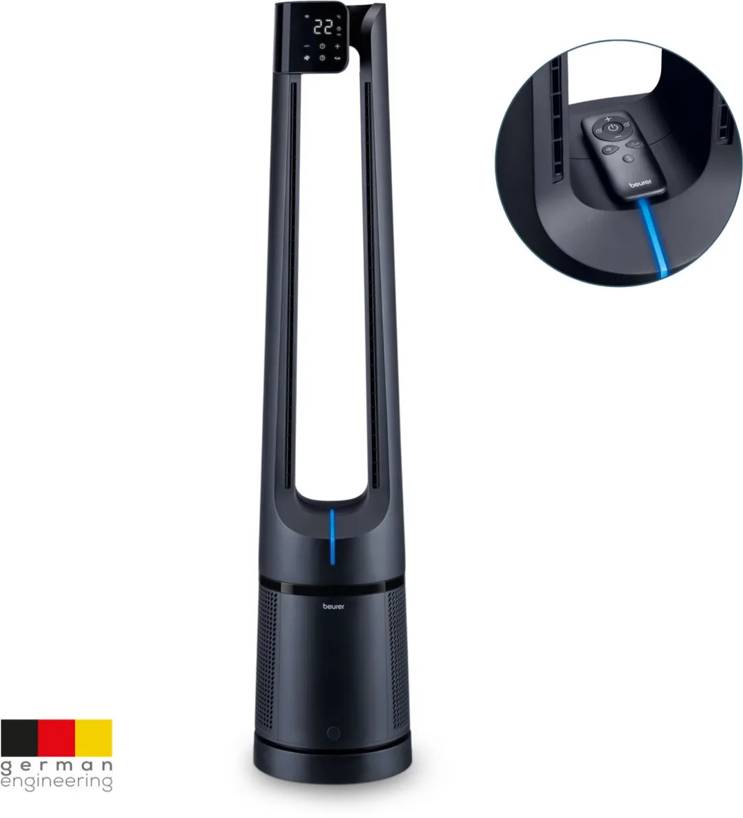 Beurer LV 500 PureFlow Luchtreiniger/Ventilator 2-in-1