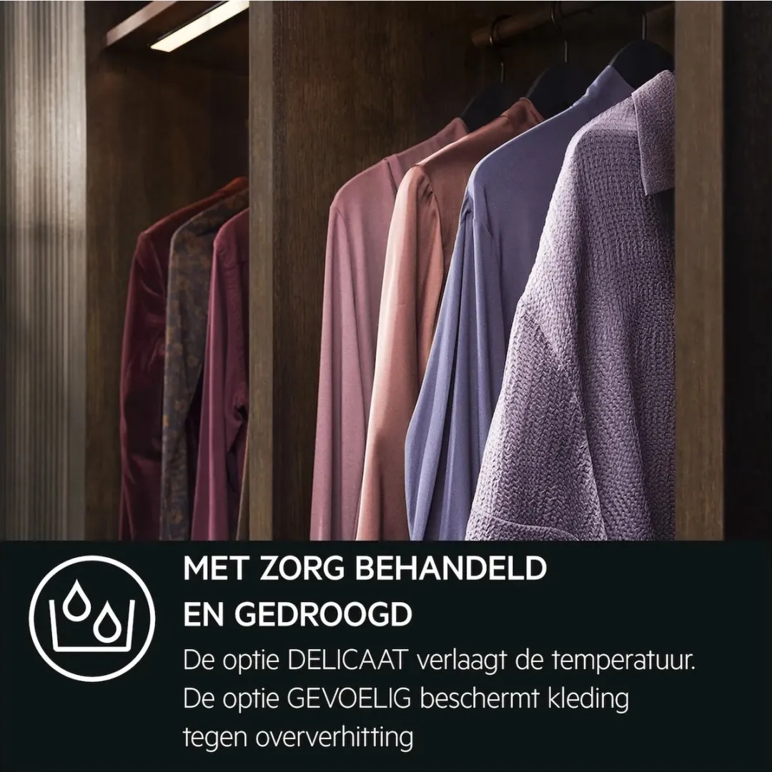AEG TR738AT4B SensiDry Warmtepompdroger 8kg - Wit - afbeelding 6 van 6