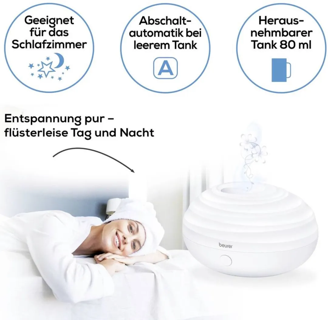 Beurer LA20 Aroma Diffuser - 5W - 10m² - afbeelding 6 van 6