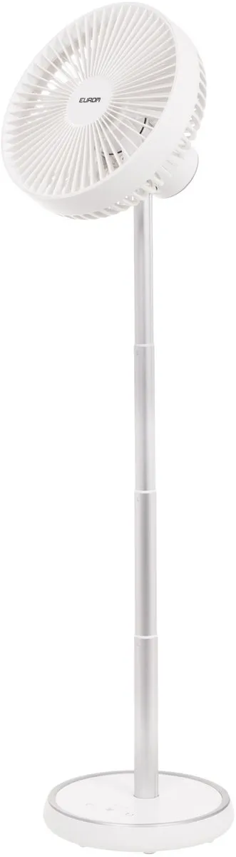 Eurom Vento Cordless Telescopische Ventilator - 4 Snelheden - Wit - afbeelding 2 van 6