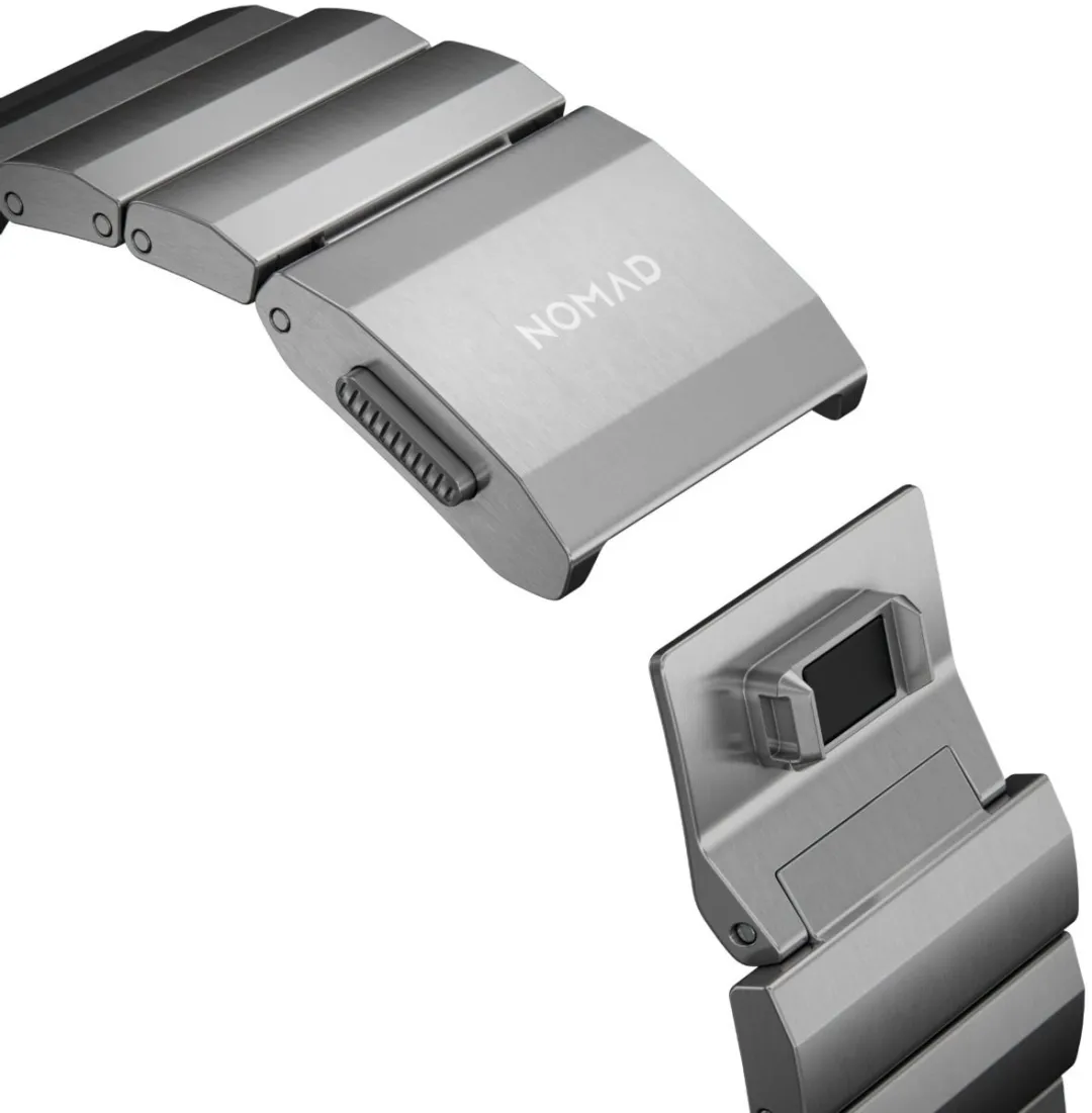 Nomad Strap Titanium V3 Apple Watch 42 / 44 / 45 / 49mm Natural