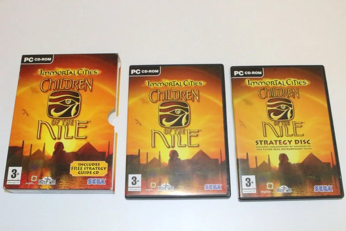 Sega Immortal Cities Children of the Nile