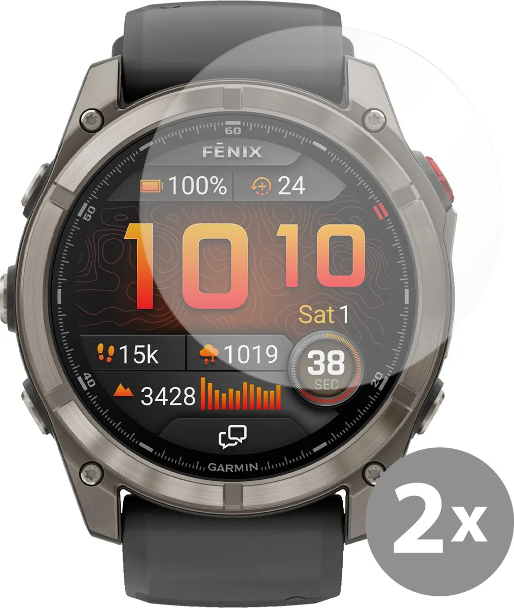 Just in Case Screenprotector Garmin Fenix 8 51mm