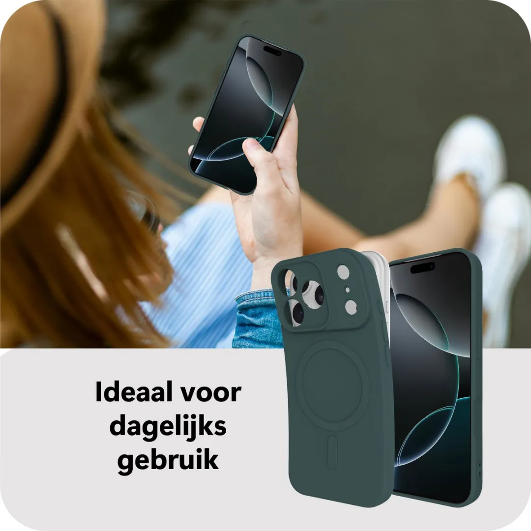 Just in Case iPhone 17 Pro Max MAP2763KC8M Hoesje - Groen - afbeelding 6 van 6