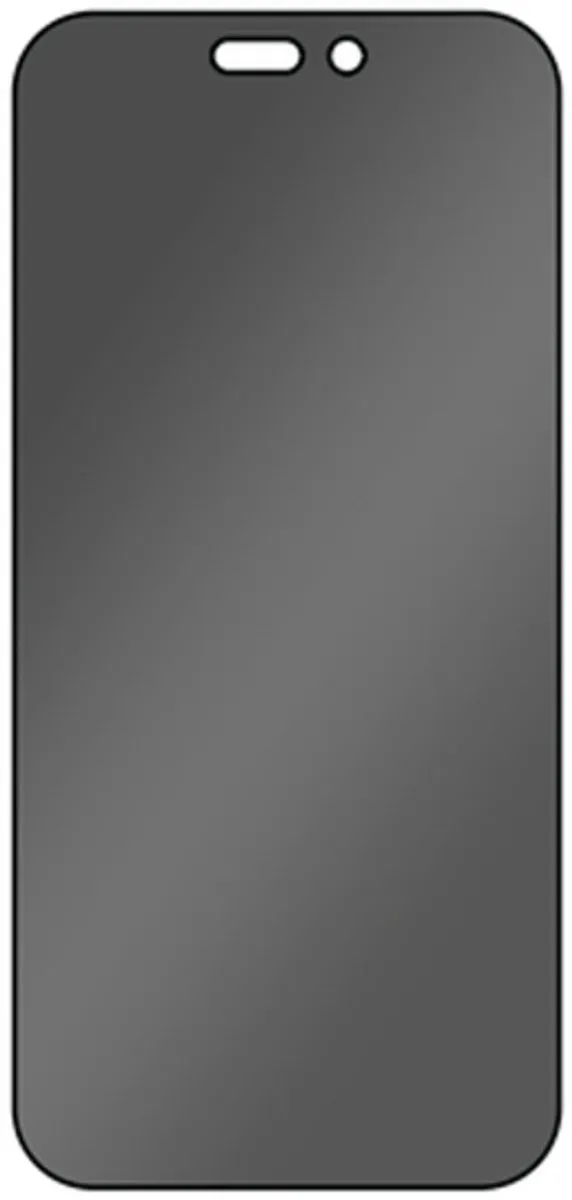 Just in Case Privacy Screenprotector iPhone 15 - Anti-Spy Gehard Glas - afbeelding 6 van 6
