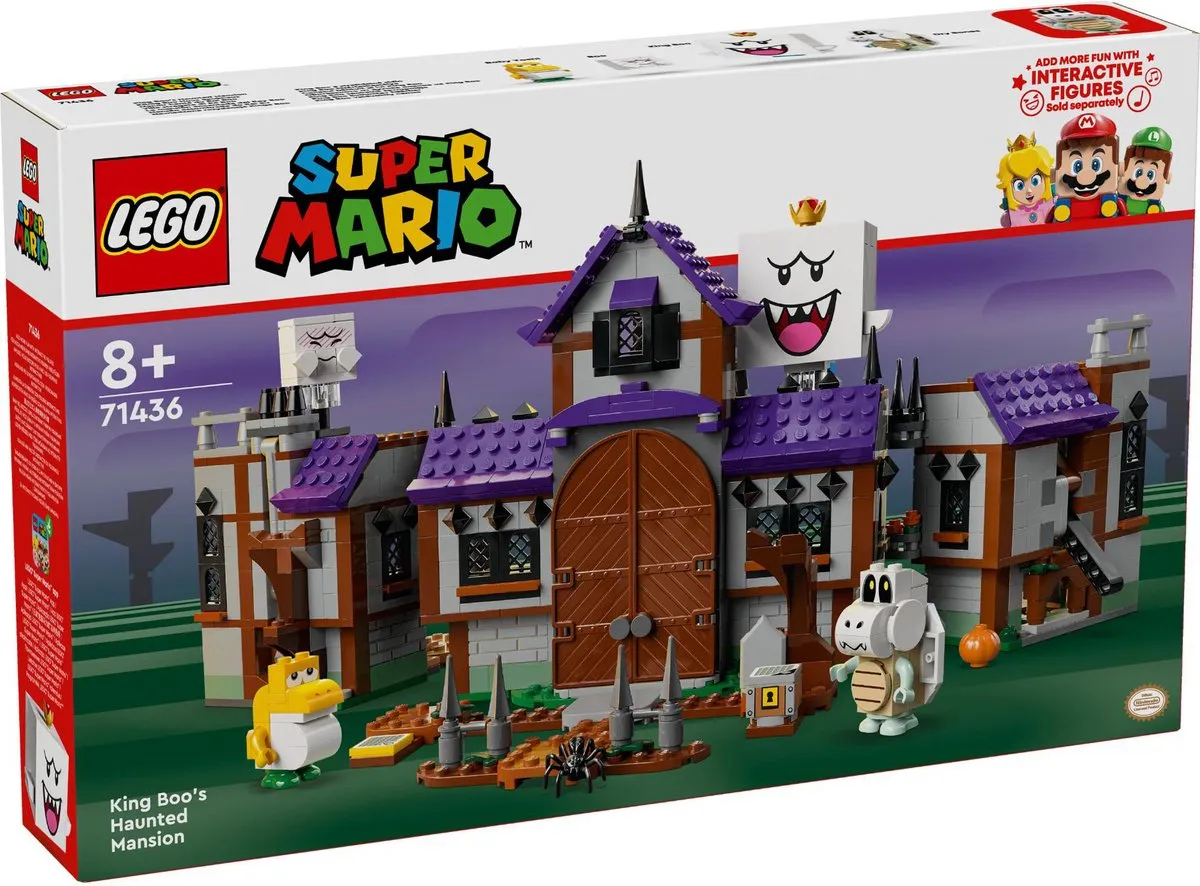 LEGO Super Mario King Boo's Spookhuis 71436