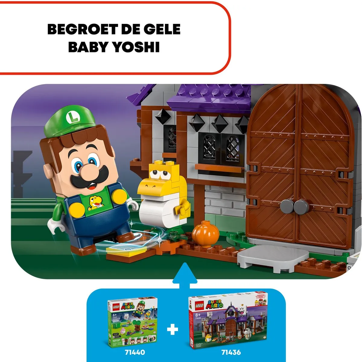 LEGO Super Mario King Boo's Spookhuis 71436 - 932 Stukken
