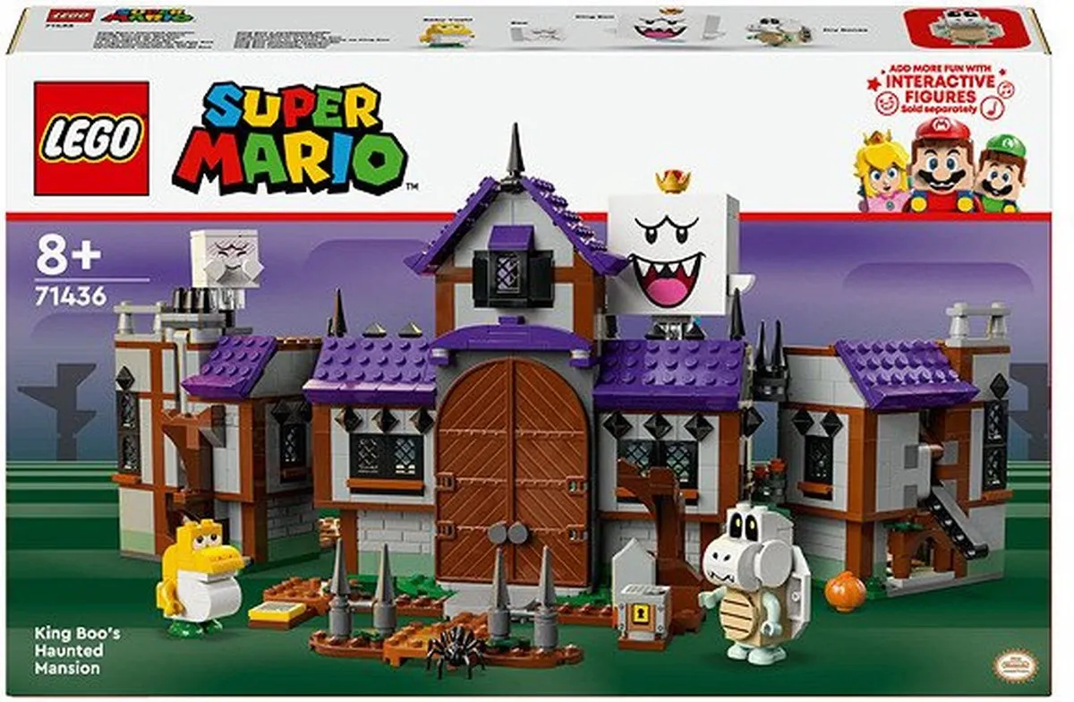 LEGO Super Mario King Boo's Spookhuis 71436 - 932 Stukken