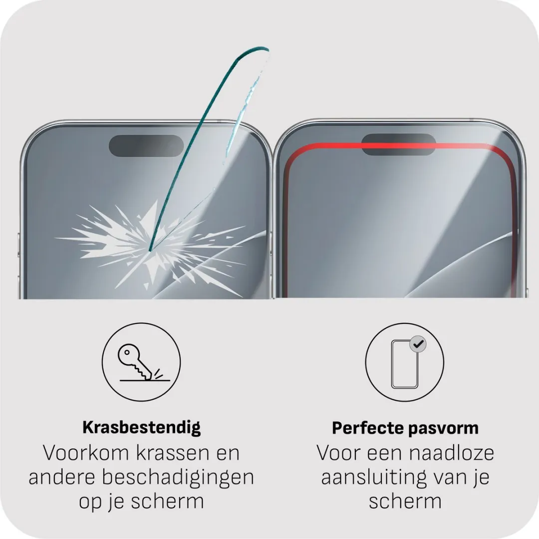 Just in Case iPhone Air Screenprotector - Gehard Glas