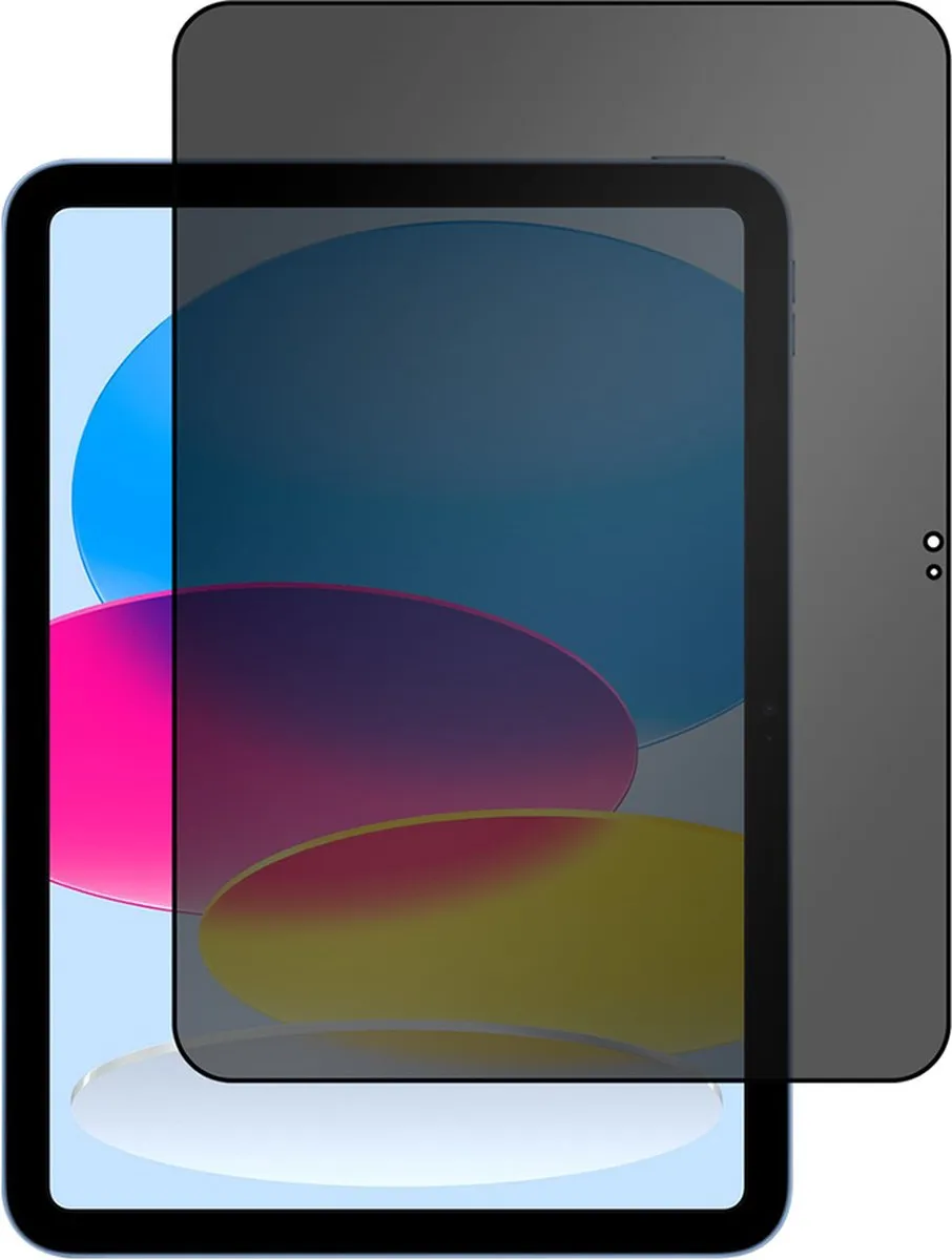 Just in Case Privacy Screenprotector 8324443 - iPad 10/11 10.9" - Zwart
