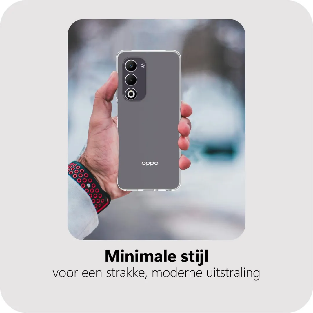 Just in Case Oppo A5M Siliconen Hoesje - Transparant MOO2803KL0
