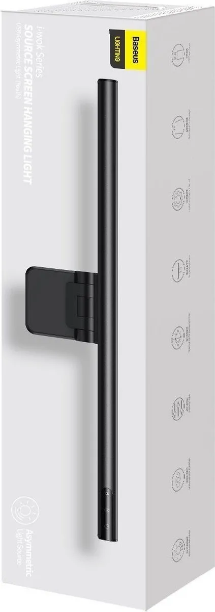 Baseus YouthEditie Bureaulamp - iPhone 5/5s/SE - Zwart