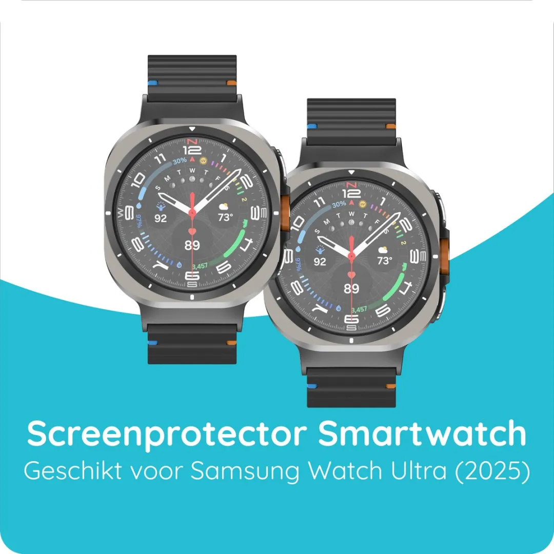 Just in Case Screenprotector Samsung Galaxy Watch Ultra 2025 - 2 Stuks