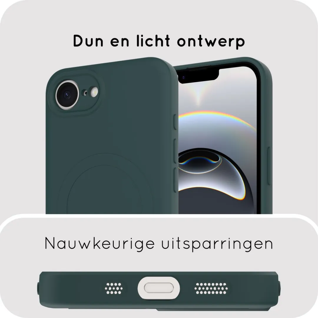 Just in Case iPhone 17e/16e Hoesje Groen - 8506627